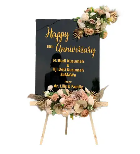 Papan Bunga Akrilik Blanceran