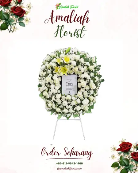 Krans Bunga Duka Blanceran