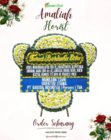 Papan Bunga Duka Blanceran